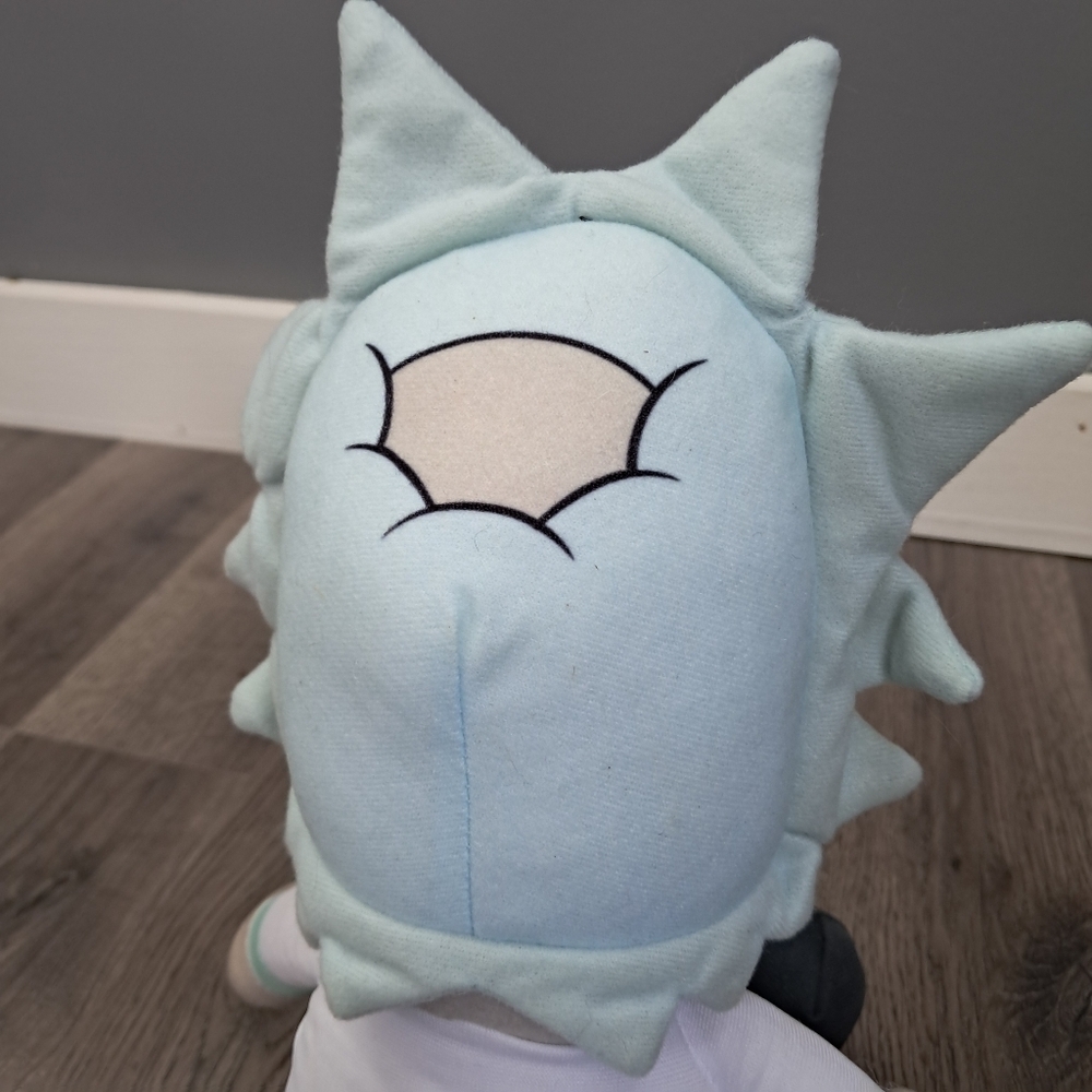 Rick 10” Plush From Rick and Morty Official License Toy Factory 2019 Adult Swim - Picture 4 of 10